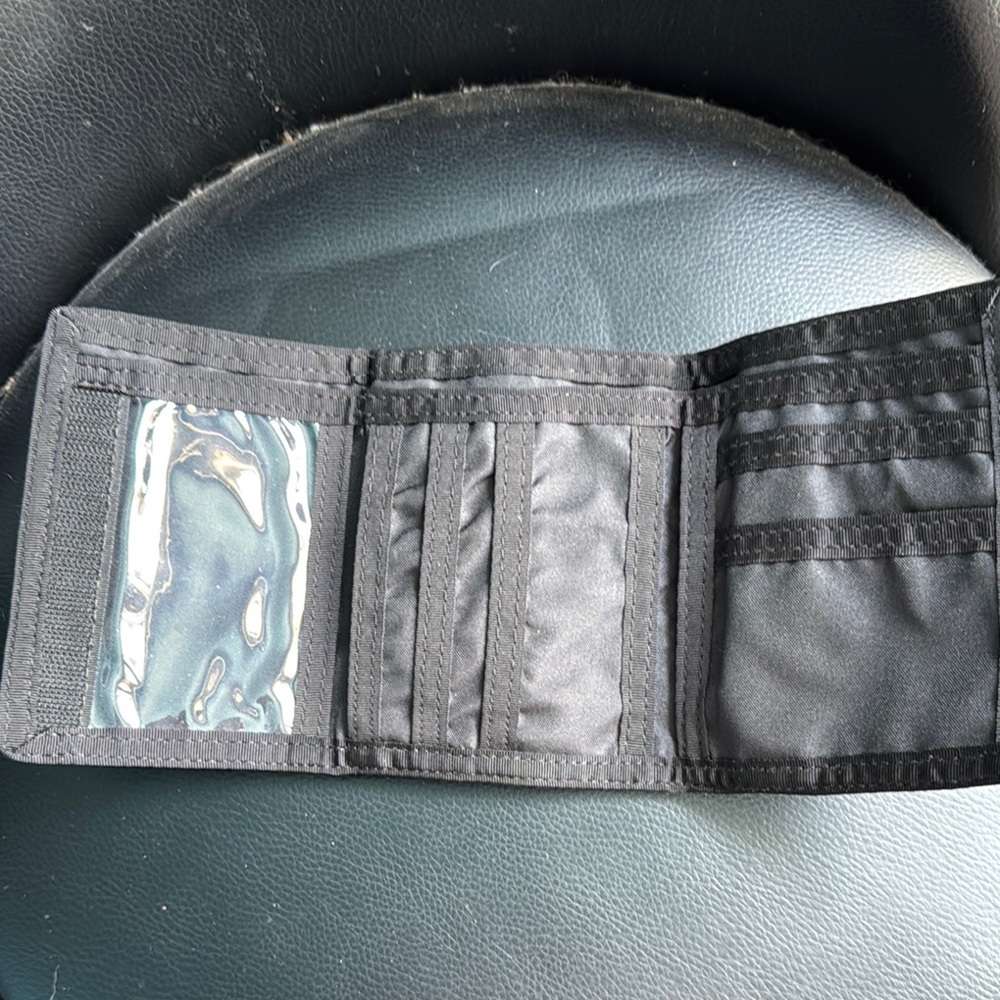 Dakine Camo Trifold Wallet with Black and Yellow Accents - Picture 2 of 6